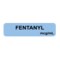 Nevs Label, Fentanyl mcg/ml 1/2" x 1-1/2" Blue w/Black SANTW-0060 - alternate 1